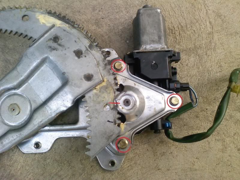 How To Remove Window Regulator/Motor/Door Window Honda Prelude Forum